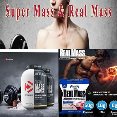 So sánh Super mass và Real mass, dòng tăng cân nào tốt hơn?